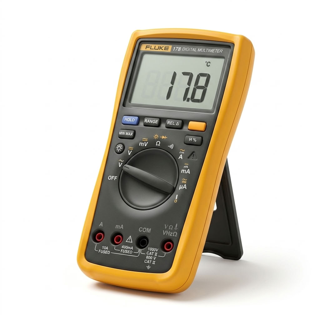 MULTI METER - TEMPERATURE & FREQUENCY [NO. 9] FLUKE 17B+ FLUKE 17B+