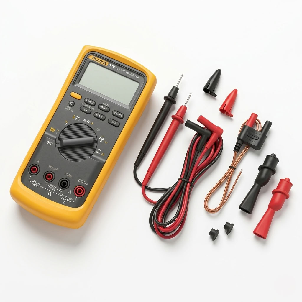 MULTI METER - INDUSTRIAL 1000 V AC/DC [NO. 10] FLUKE 87V FLUKE 87V
