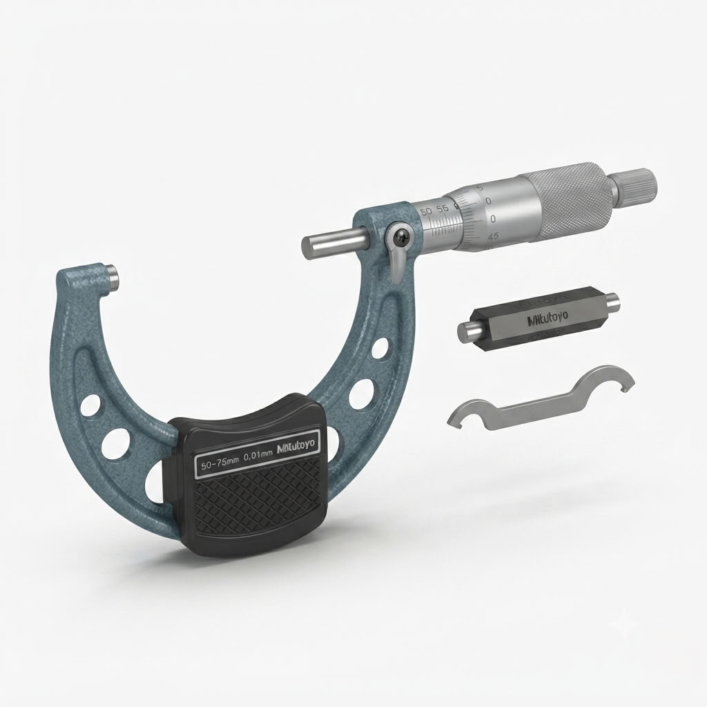 MICROMETER - OUTSIDE 50 - 75mm MITUTOYO (JAPAN) 103-139-10