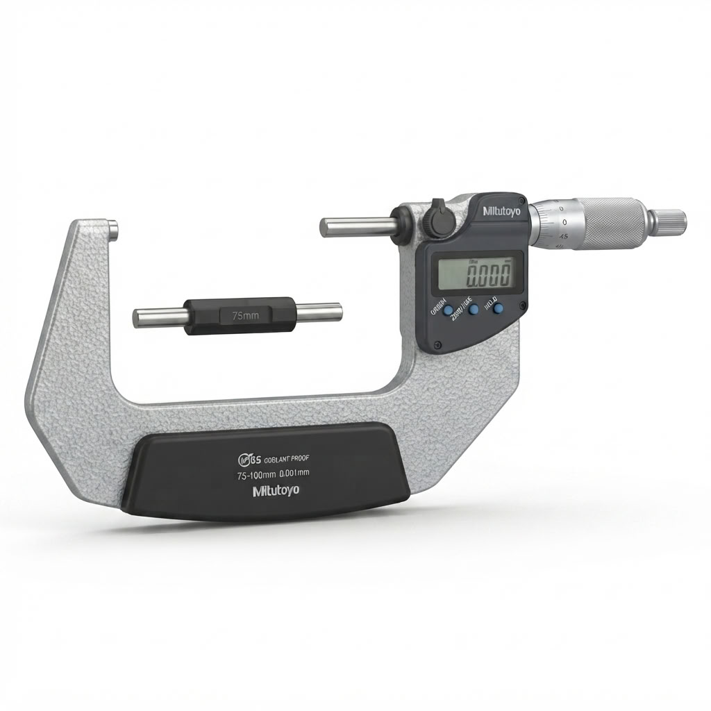 DIGITAL MICROMETER - OUTSIDE 75 - 100mm MITUTOYO (JAPAN) 293-243