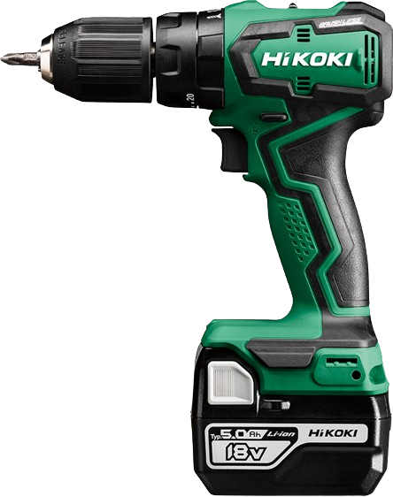 DRILL - REVERSIBLE / VARIABLE SPEED - IMPACT 13mm HIKOKI DV18D/DV 18DBE